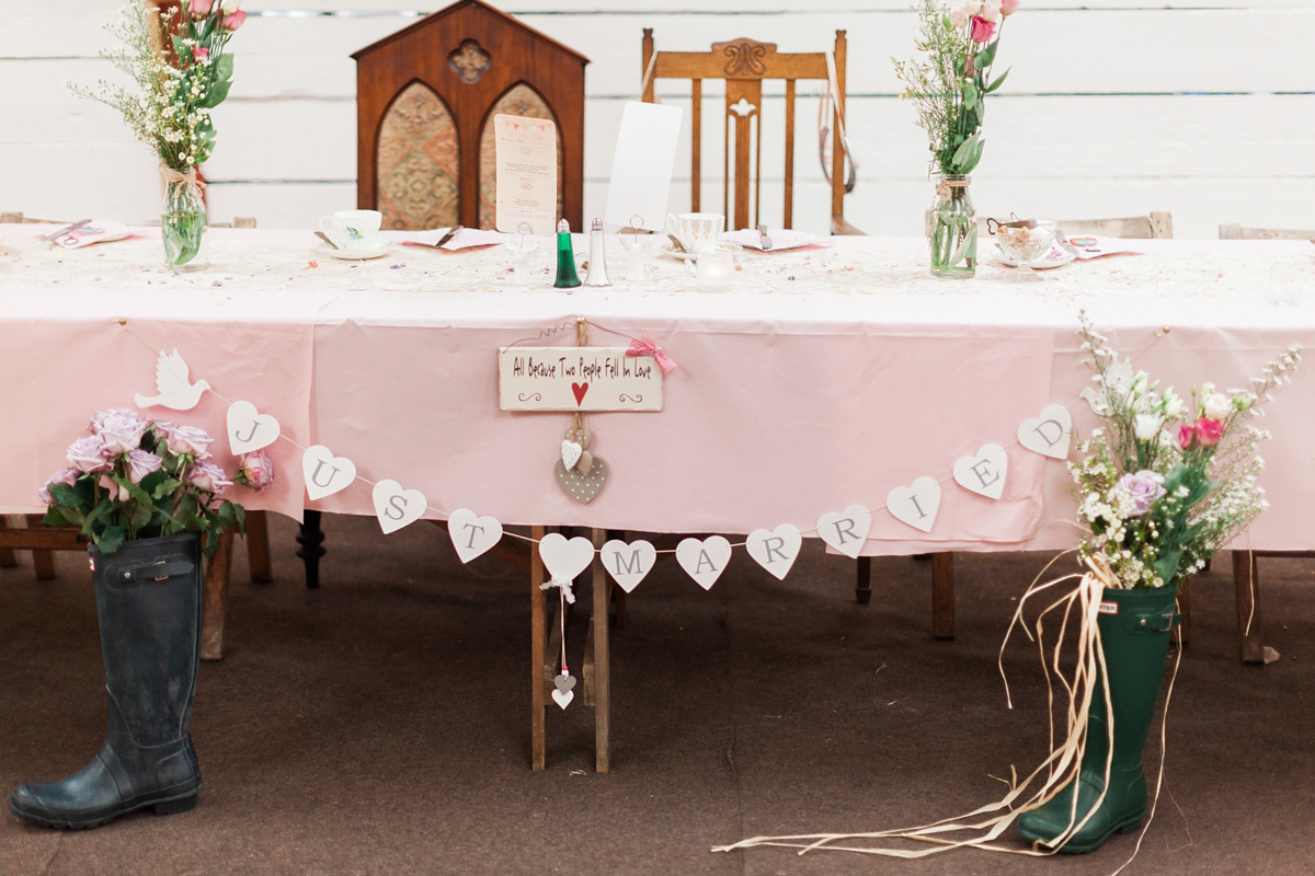 rembo styling rustic barn wedding 20 1 - Rembo Styling Drop Waist Lace for a Rustic and Rural Farm Wedding rembo styling rustic barn wedding 20 1