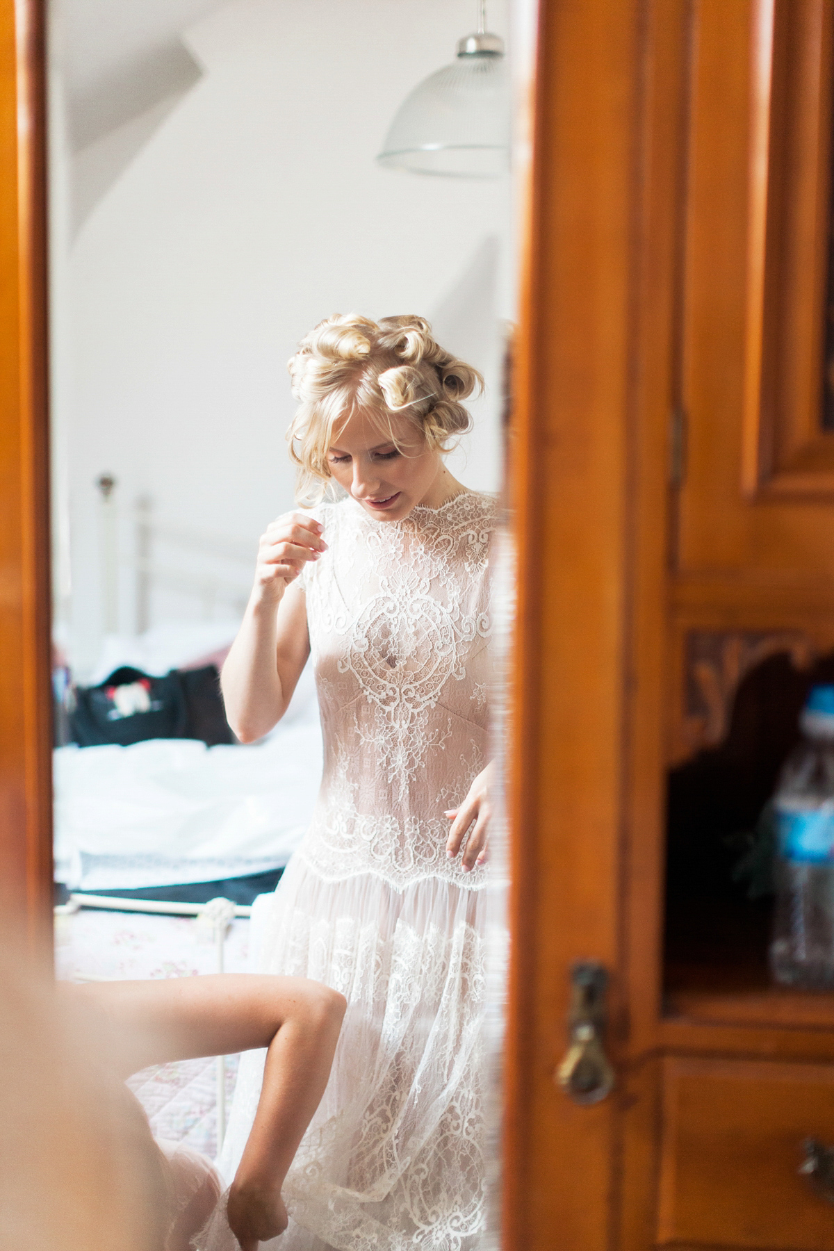 rembo styling rustic barn wedding 46 1 - Rembo Styling Drop Waist Lace for a Rustic and Rural Farm Wedding rembo styling rustic barn wedding 46 1