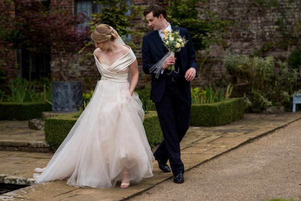 A Blush Pink Dress For A Romantic English Country Wedding