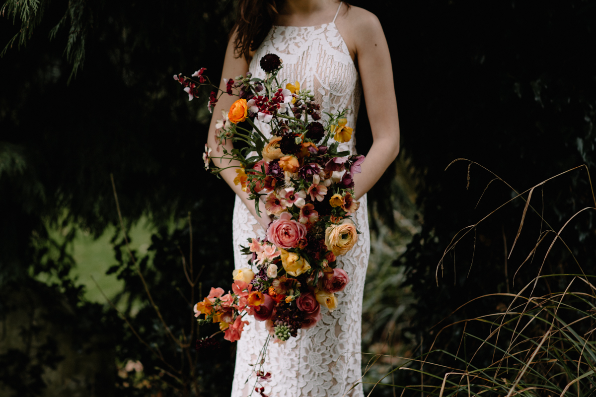 Styling by Jay Archer Floral Design. Photography by Rebecca Goddard.