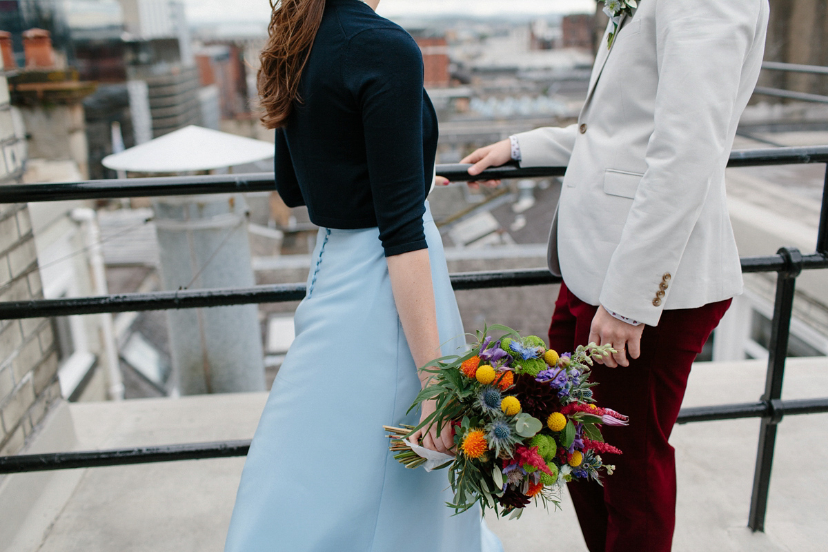 alternative wedding blue skirt 11 1