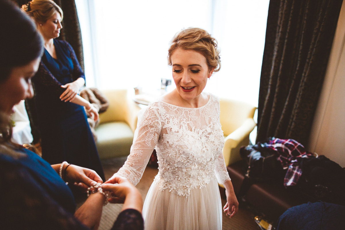 bhldn dress industrial inspired winter wedding 35 1