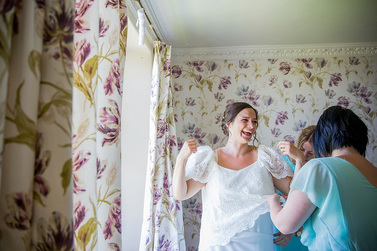 bouret lace beach wedding devon 39 3