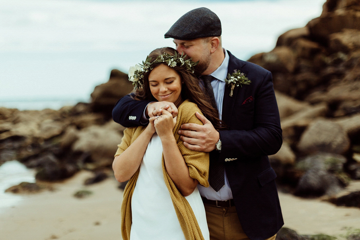 charlie brear dress drakestone northumberland nature wedding 20 1