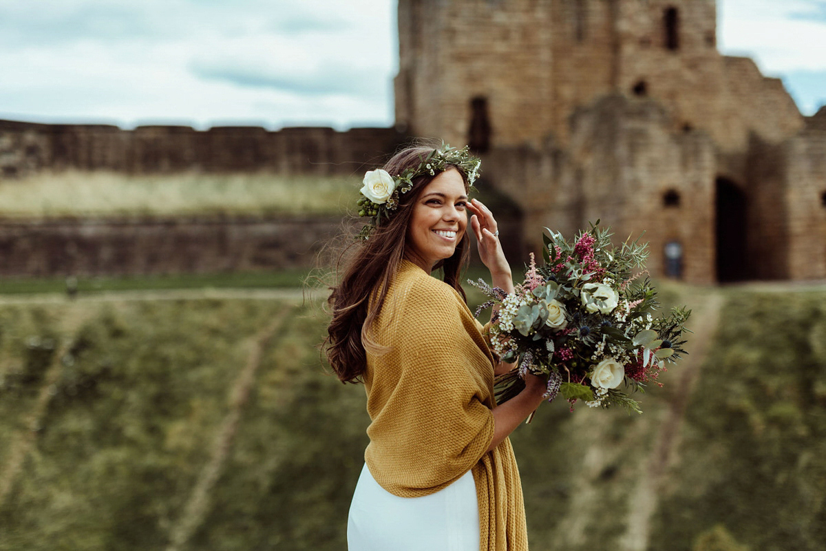 charlie brear dress drakestone northumberland nature wedding 24 1