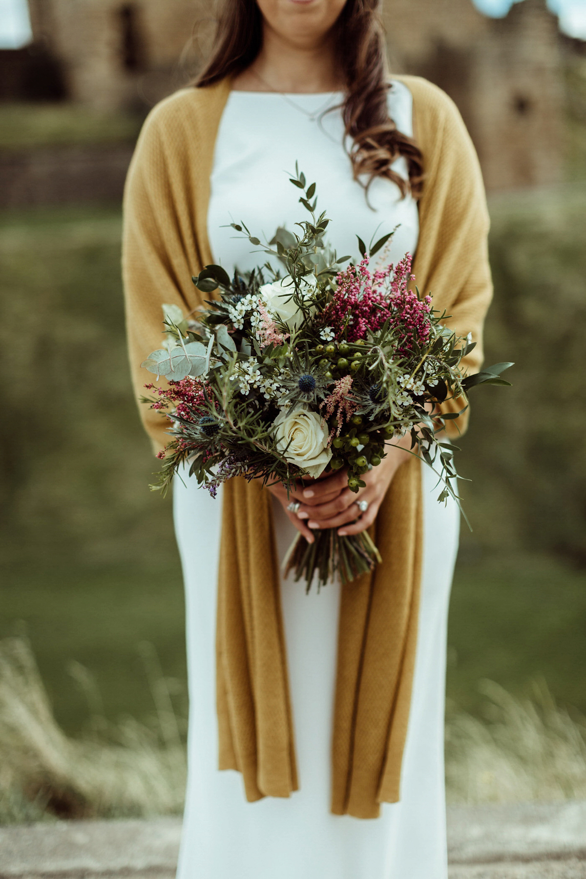 charlie brear dress drakestone northumberland nature wedding 25 1