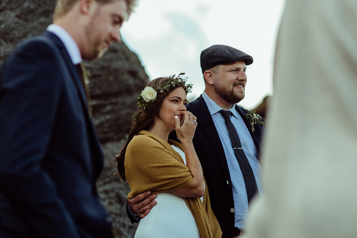 charlie brear dress drakestone northumberland nature wedding 31 1