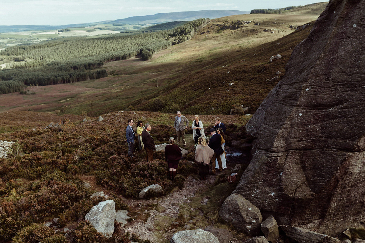 charlie brear dress drakestone northumberland nature wedding 32 1