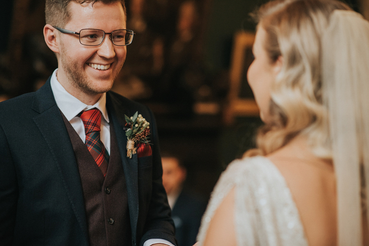 harlow jenny packham scottish winter wedding 18 1