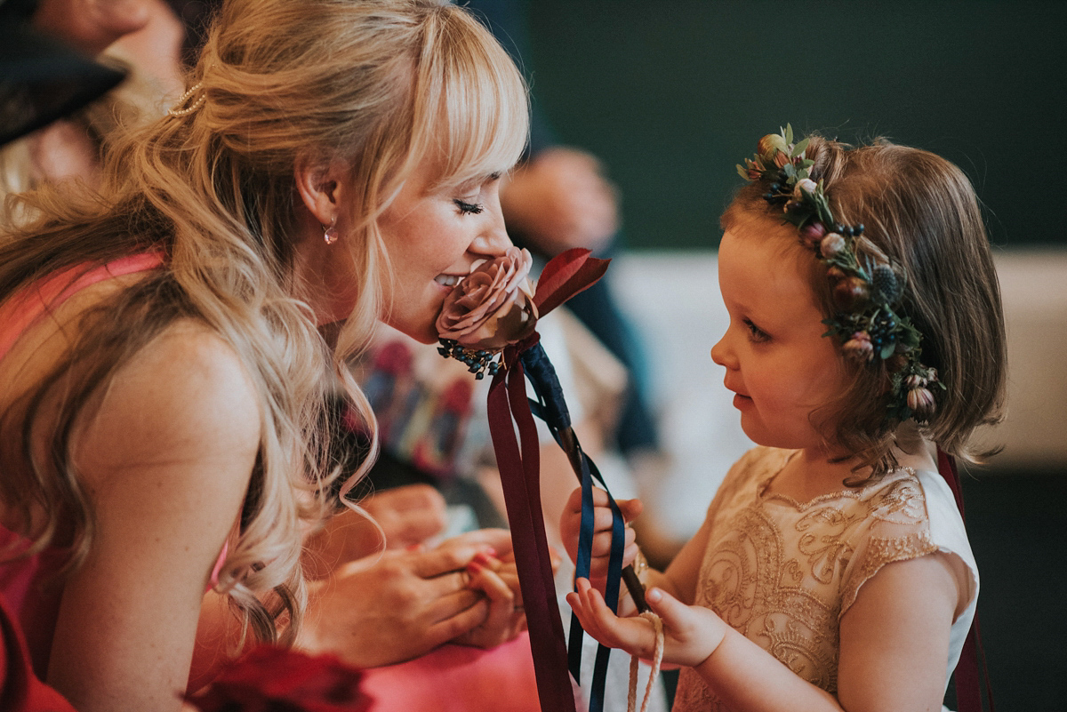 harlow jenny packham scottish winter wedding 20 1