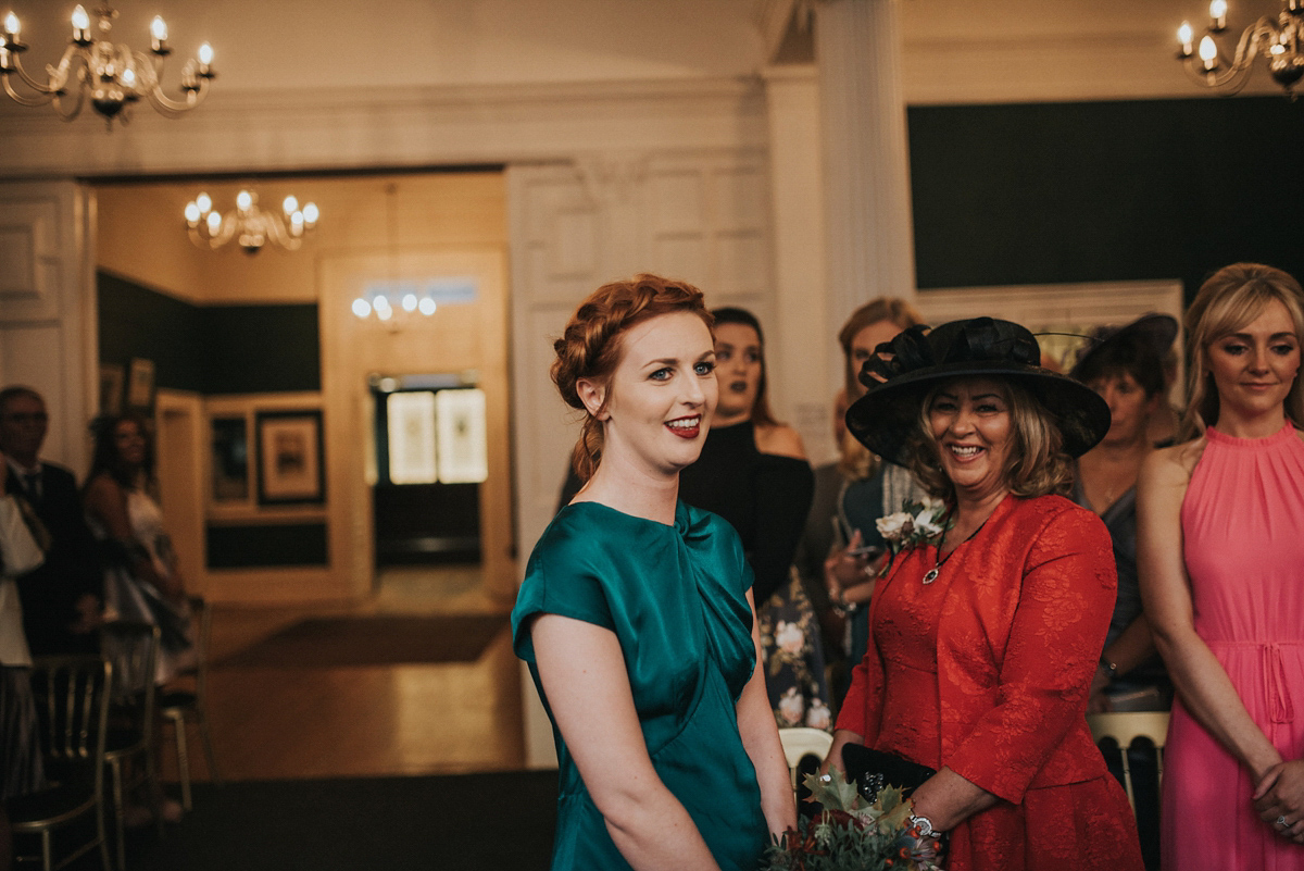 harlow jenny packham scottish winter wedding 30 1