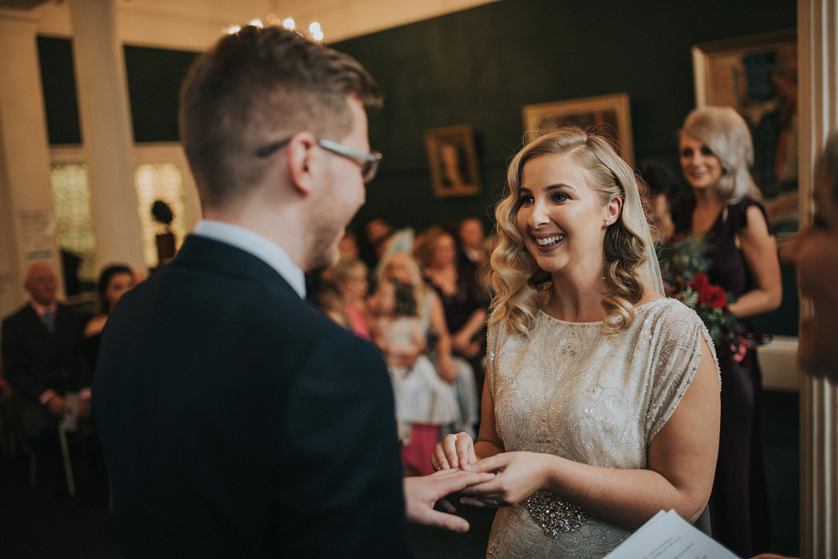 harlow jenny packham scottish winter wedding 38 1