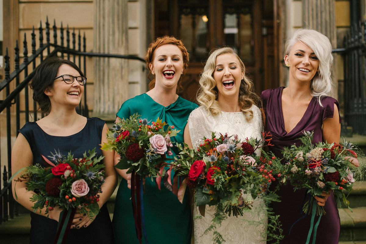 harlow jenny packham scottish winter wedding 47 1