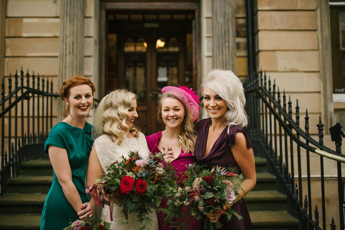 harlow jenny packham scottish winter wedding 49 1