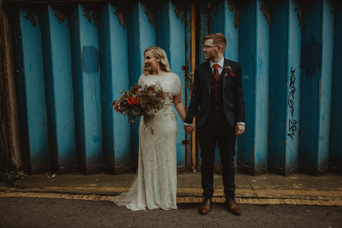 harlow jenny packham scottish winter wedding 52 1