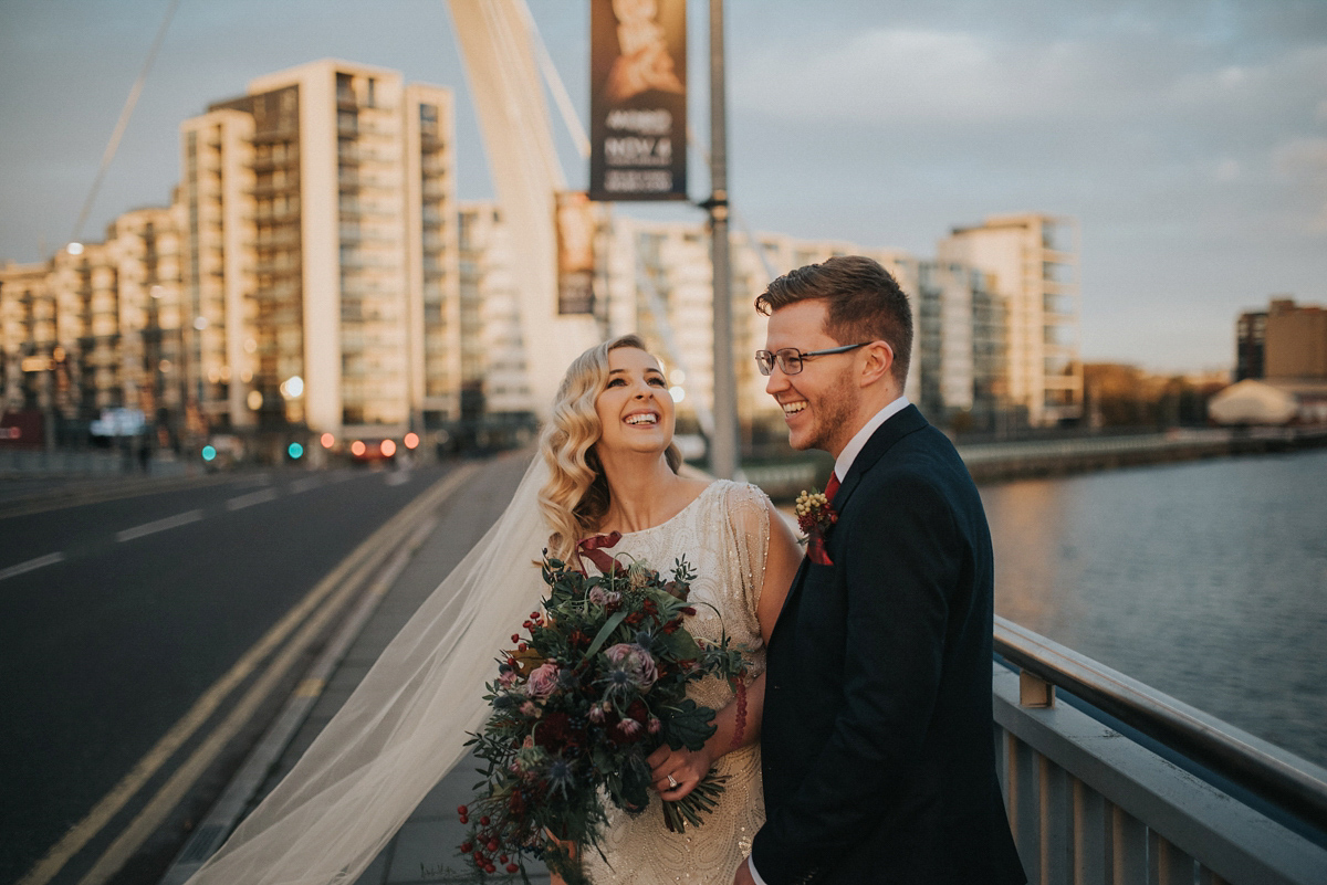 harlow jenny packham scottish winter wedding 55 1