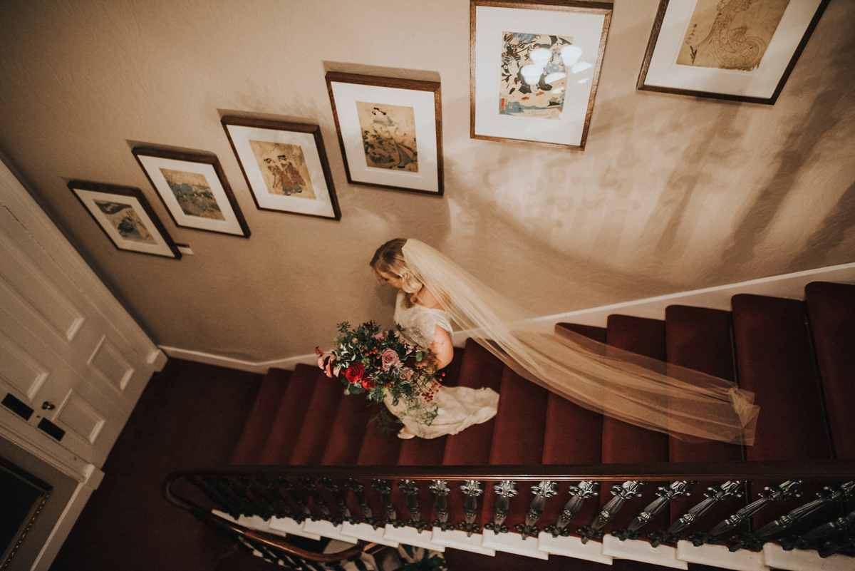 harlow jenny packham scottish winter wedding 60 1