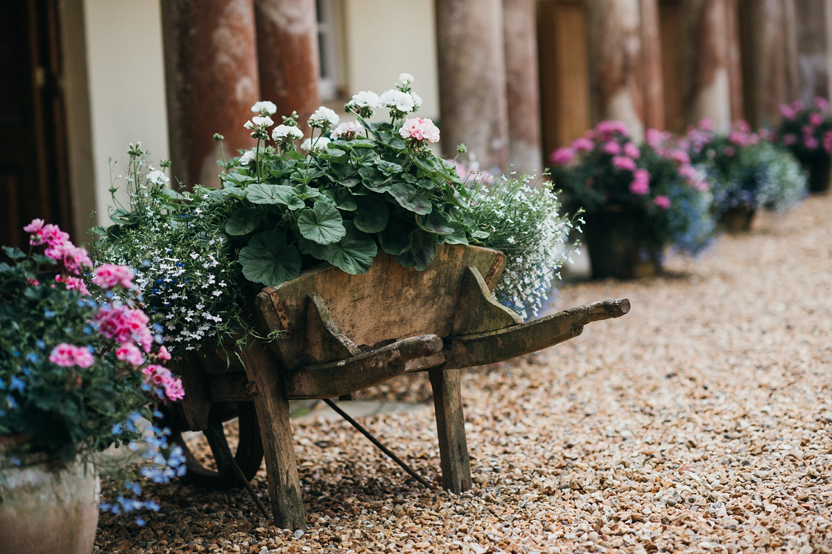 jenny packham coral wedding 1 1