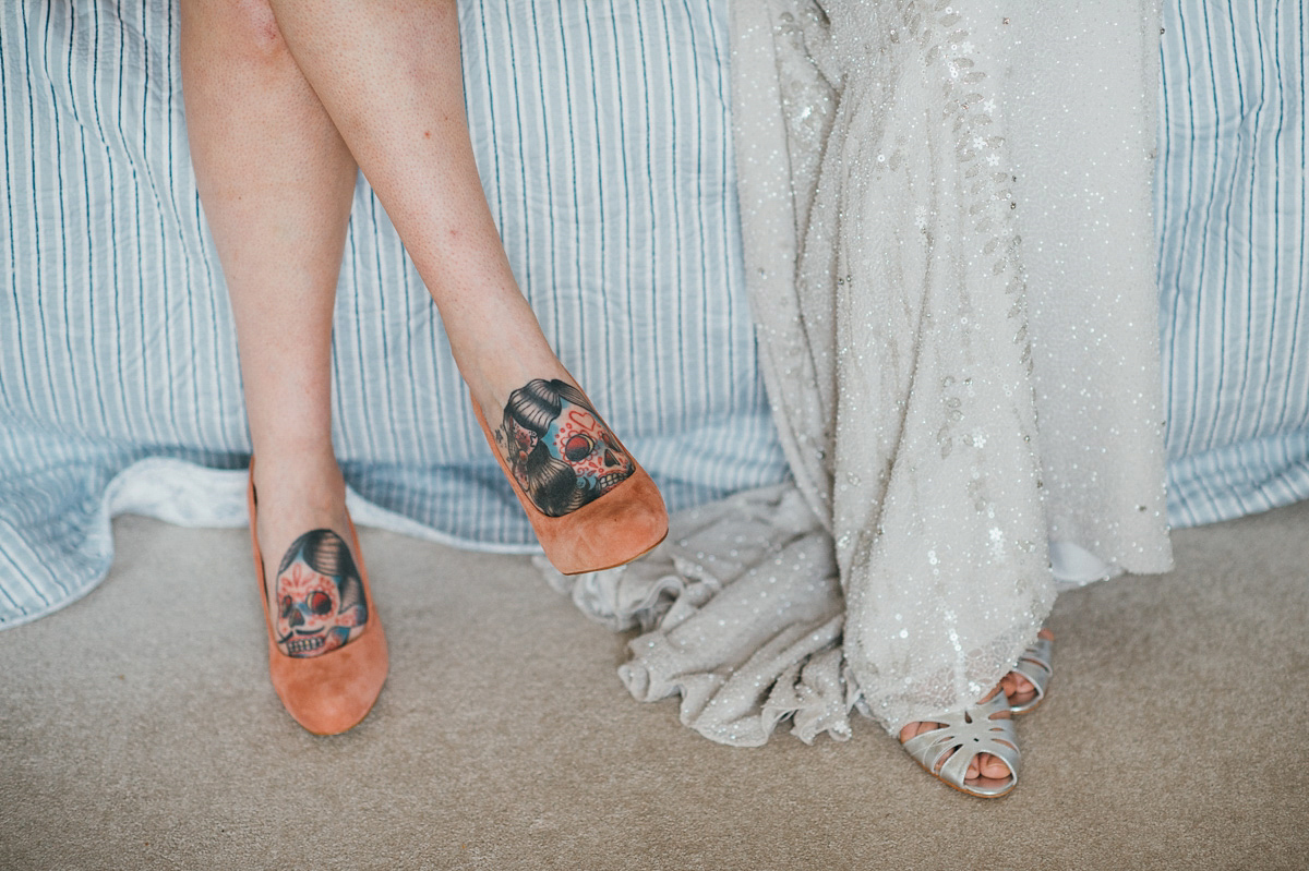 jenny packham coral wedding 24 1