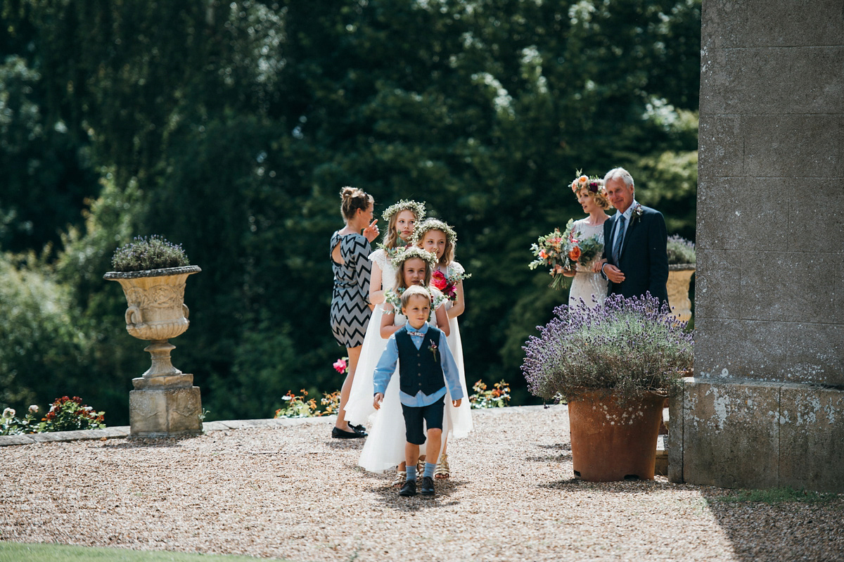 jenny packham coral wedding 26 1