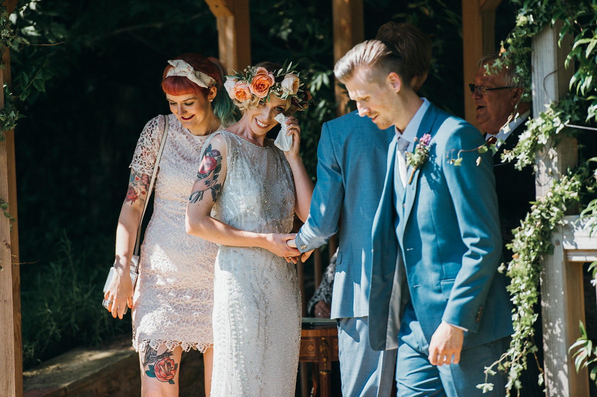 jenny packham coral wedding 30 1