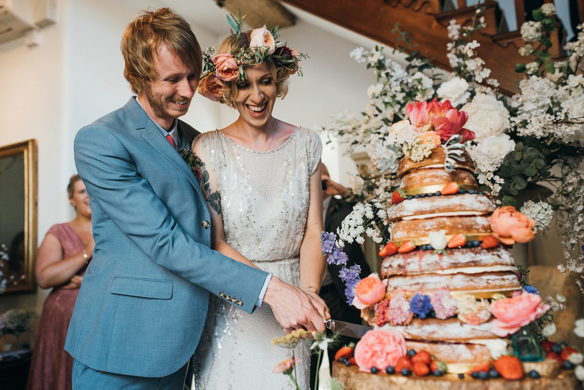 jenny packham coral wedding 46 1