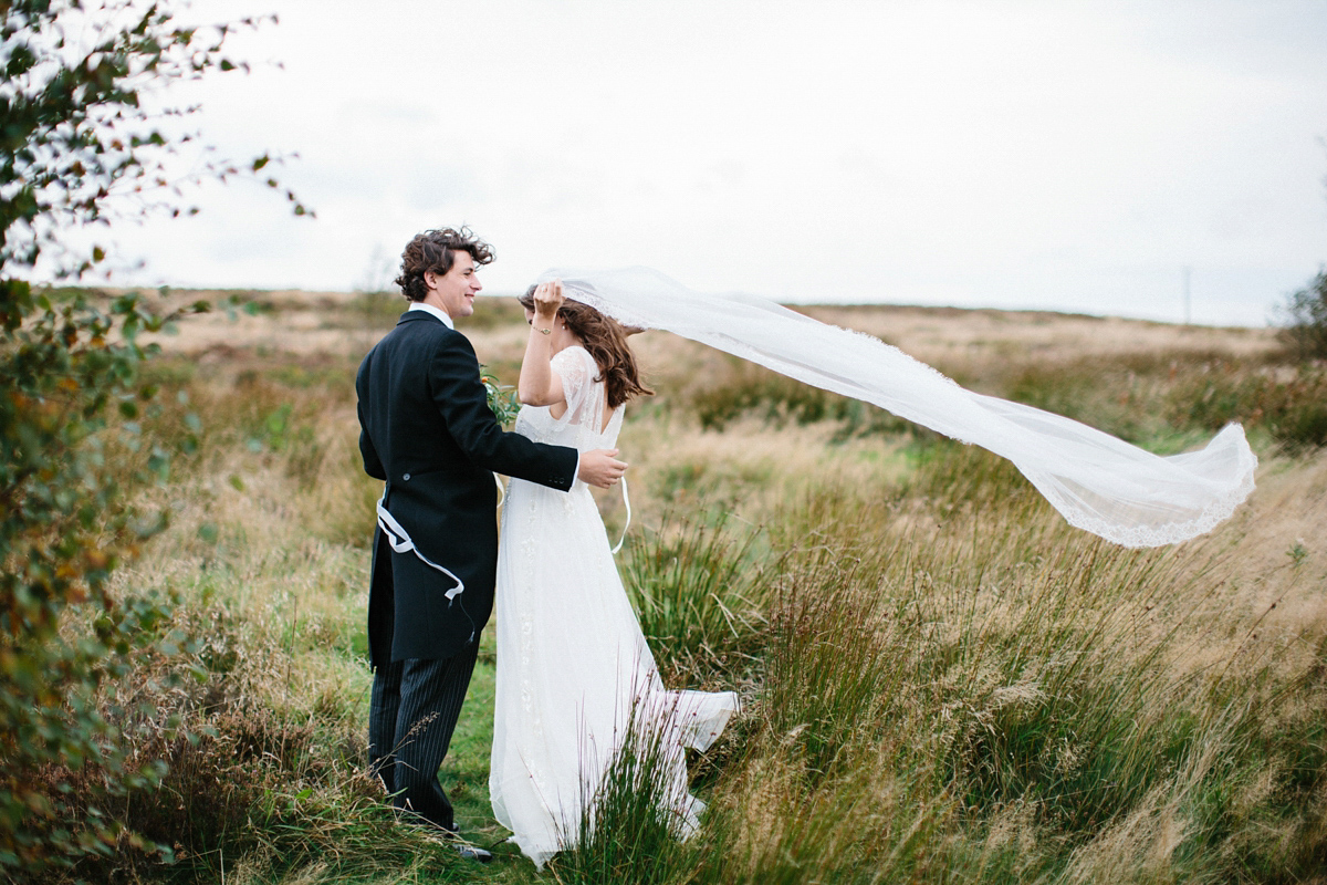 jenny packham dress marquee wedding 27 1