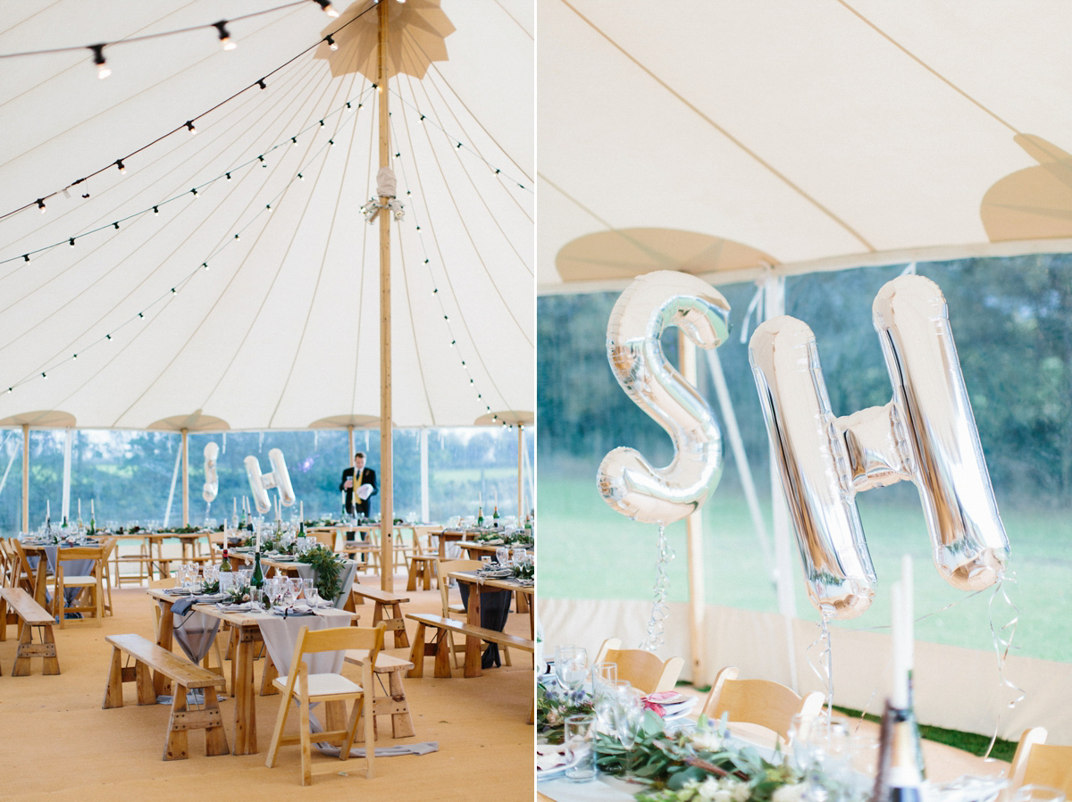 jenny packham dress marquee wedding 33 1