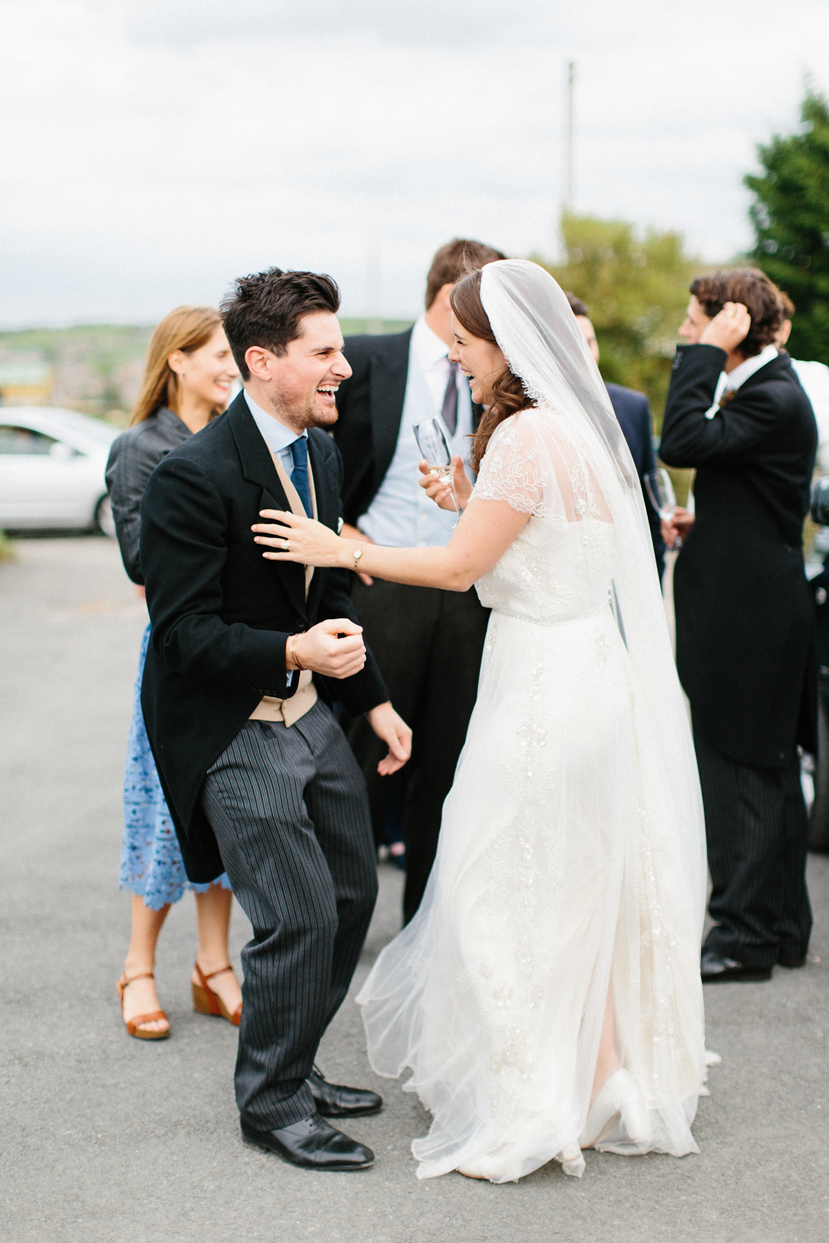 jenny packham dress marquee wedding 36 1