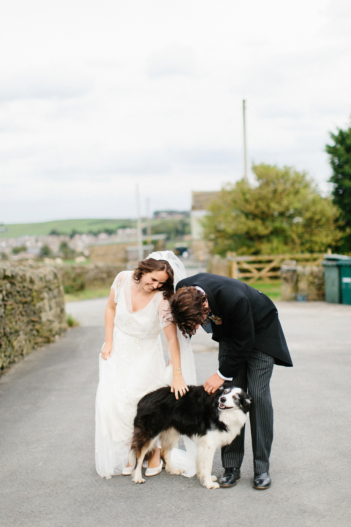 jenny packham dress marquee wedding 37 1