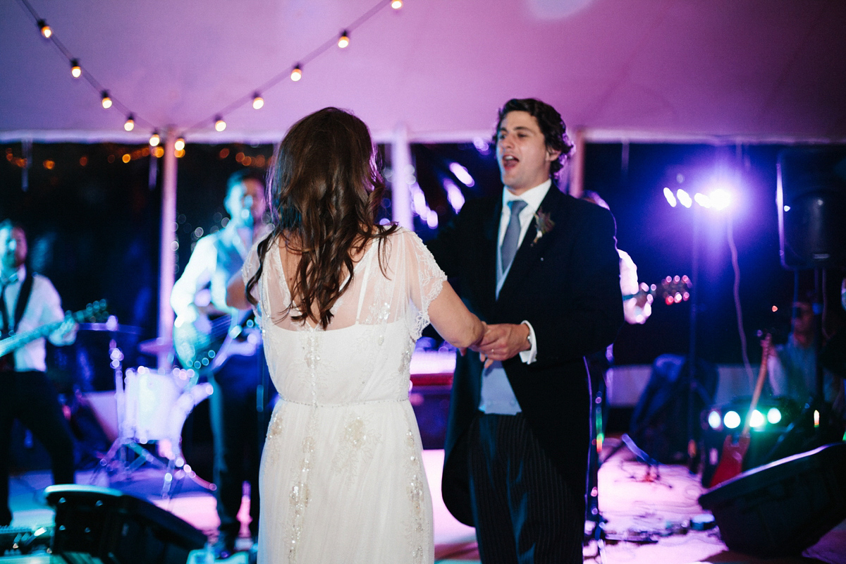 jenny packham dress marquee wedding 48 1