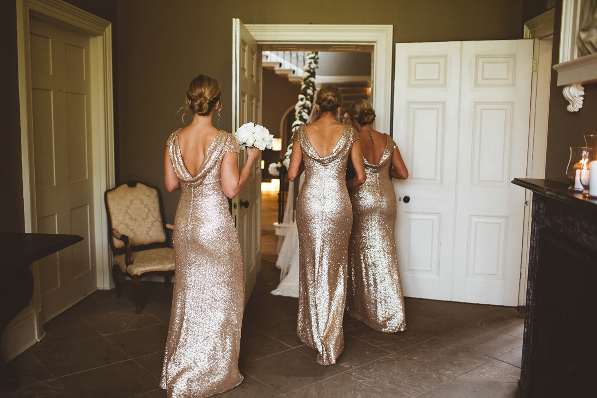 sequin bridesmaids caroline castigliano bride 26 1