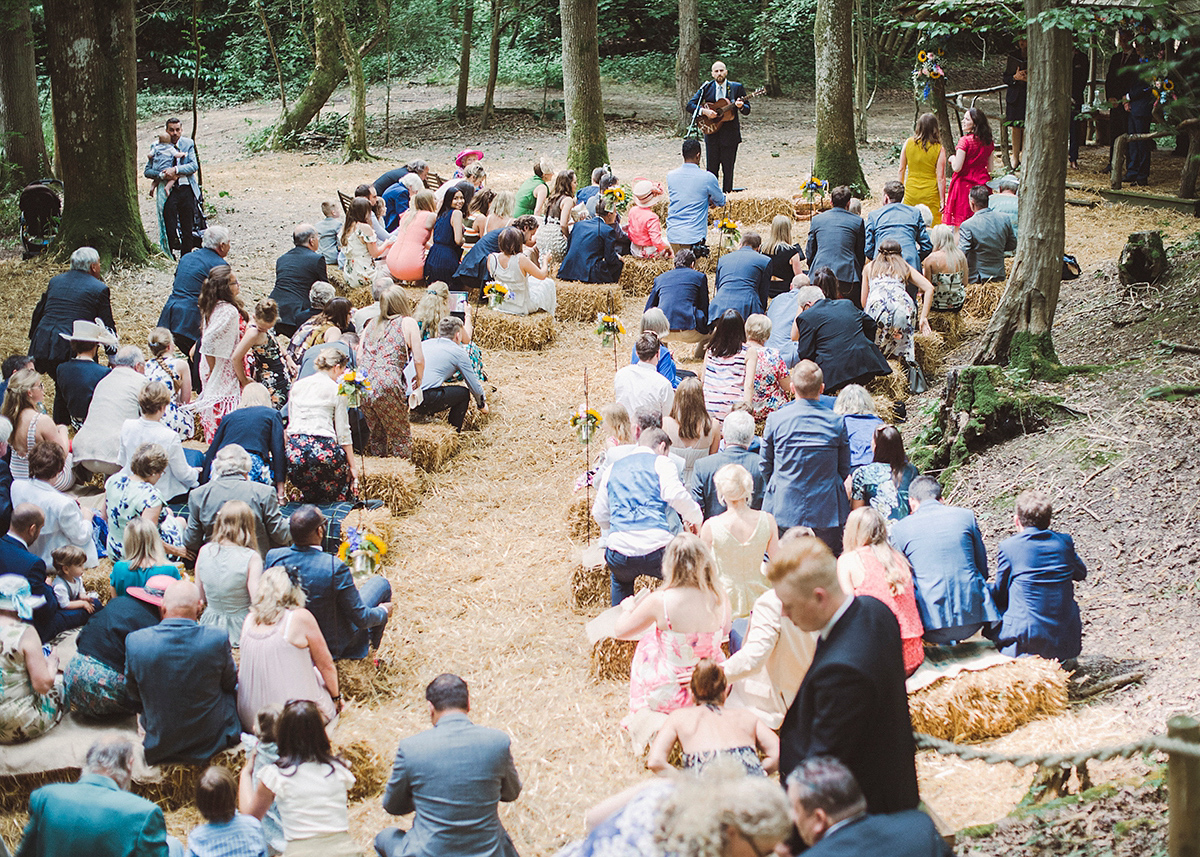 temperley bridal sunflowers woodland wedding 20 1