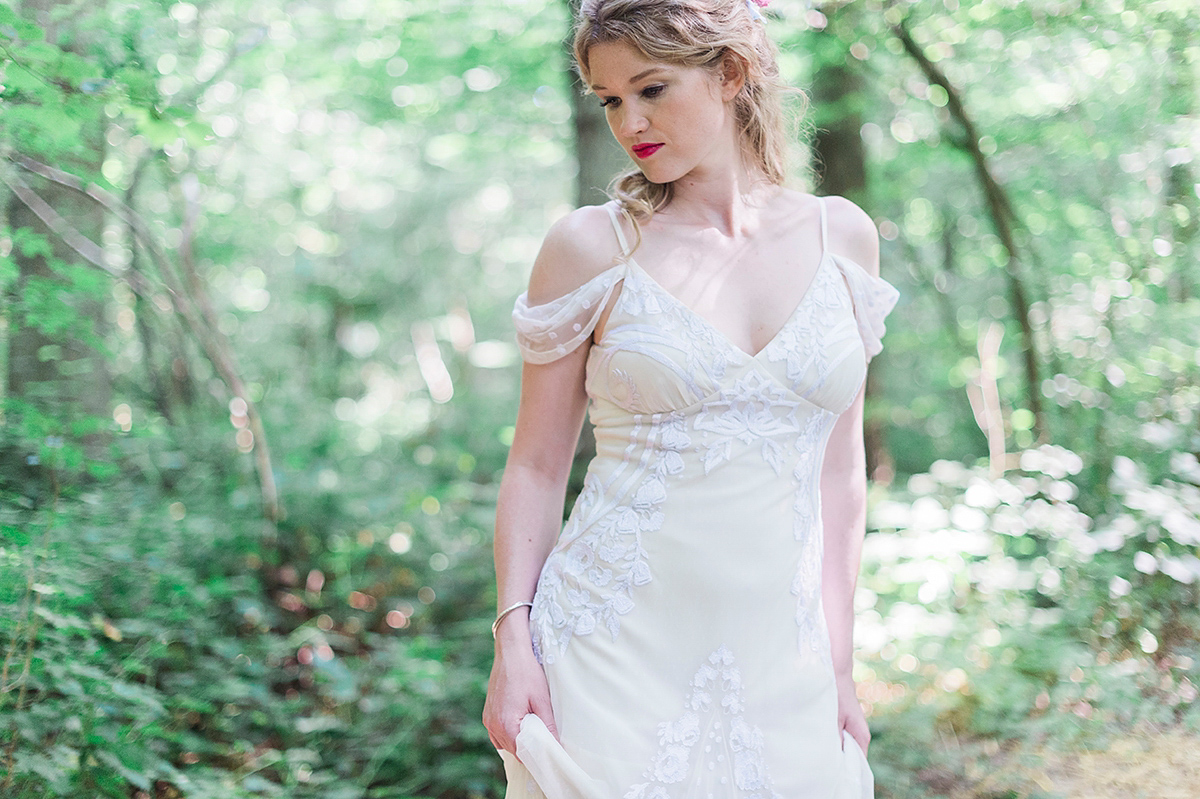 temperley bridal sunflowers woodland wedding 36 1