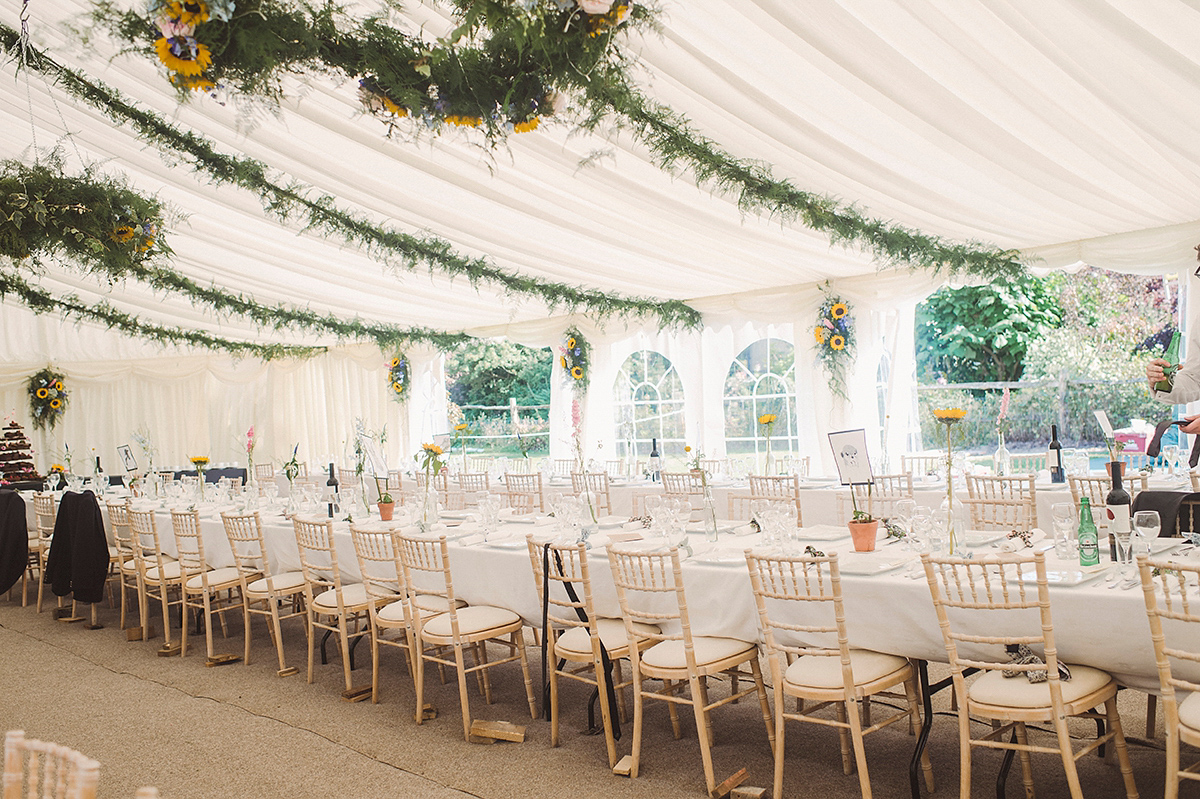 temperley bridal sunflowers woodland wedding 38 1