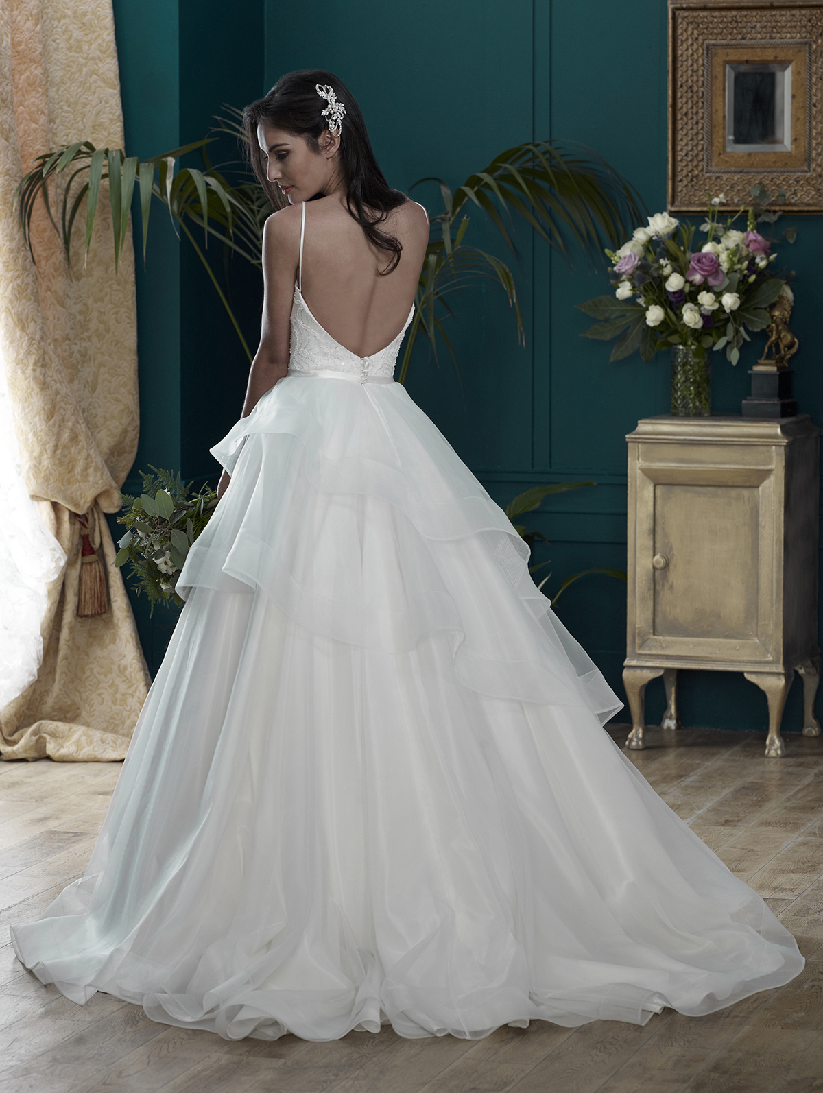 Nicola Anne Bridal Balmoral Back 2 RT - Nicola Anne - Handmade Couture Wedding Dresses Nicola Anne Bridal Balmoral Back 2 RT