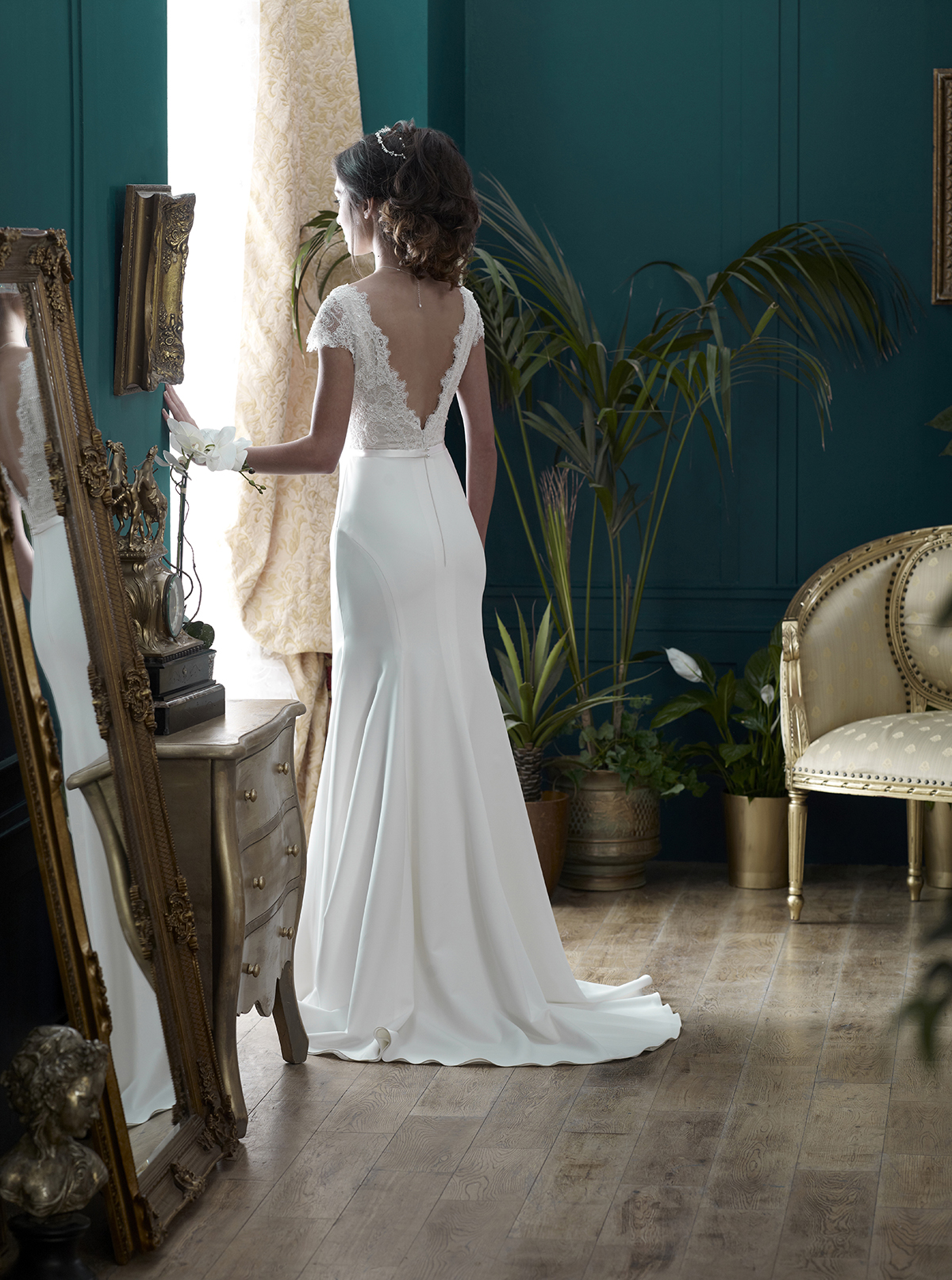Nicola Anne Bridal Blenheim Back 1 RT - Nicola Anne - Handmade Couture Wedding Dresses Nicola Anne Bridal Blenheim Back 1 RT