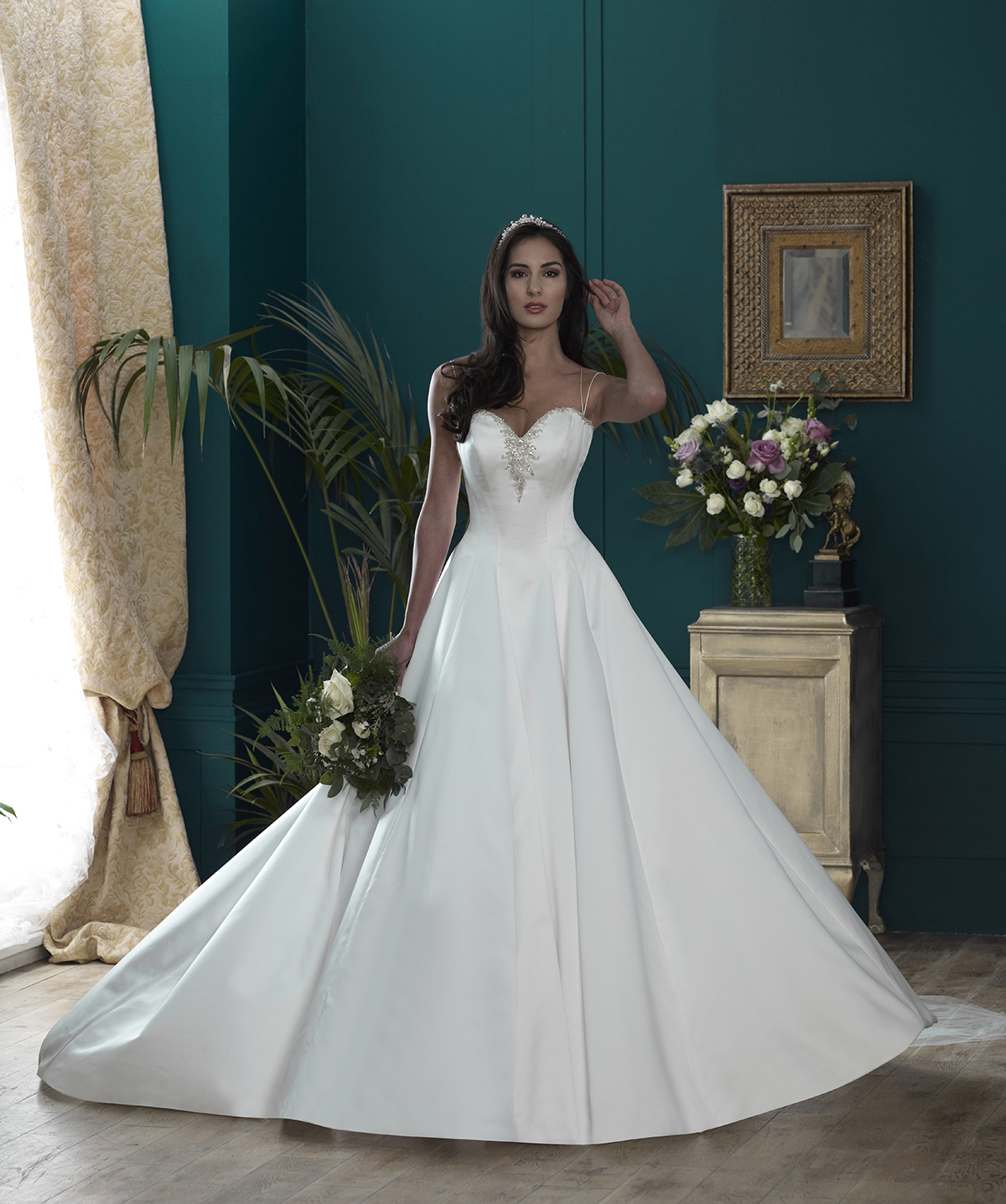 Nicola Anne Bridal Buckingham Front 3 RT - Nicola Anne - Handmade Couture Wedding Dresses Nicola Anne Bridal Buckingham Front 3 RT