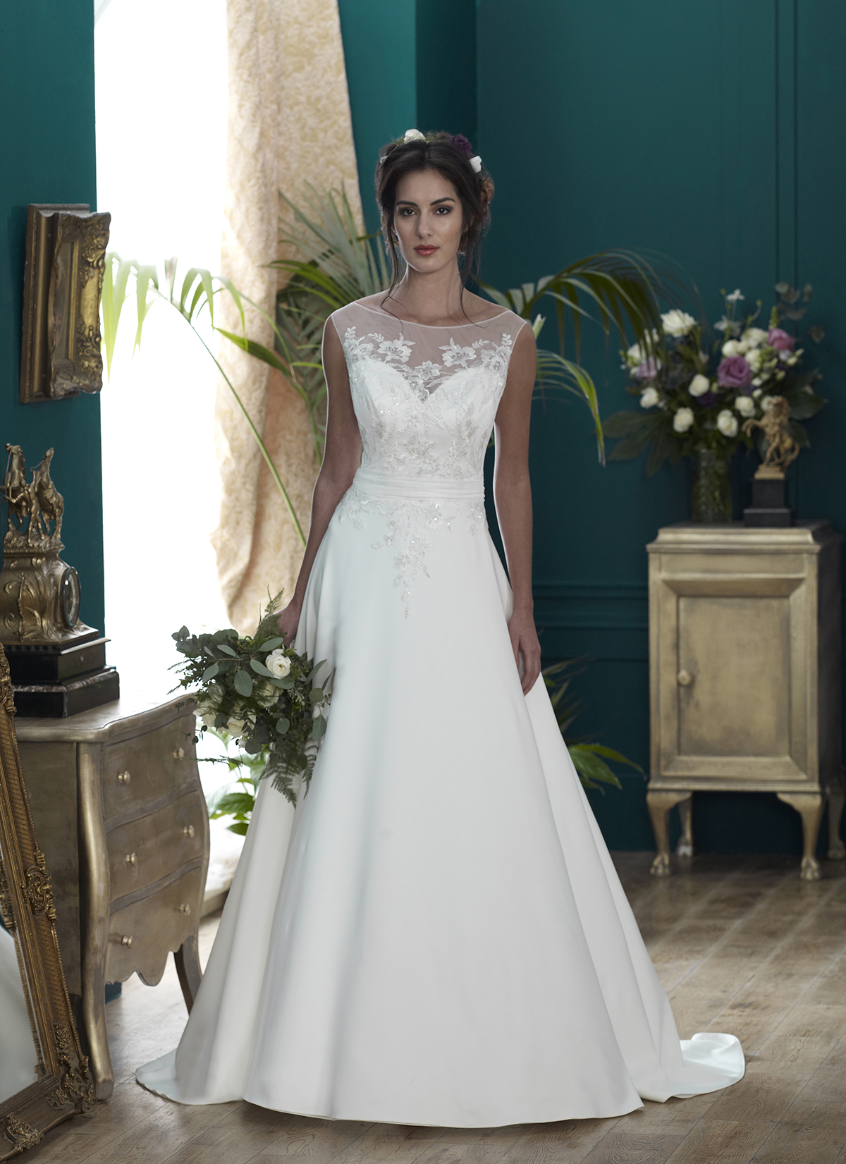 Nicola Anne Bridal Osbourne Front 1 RT - Nicola Anne - Handmade Couture Wedding Dresses Nicola Anne Bridal Osbourne Front 1 RT