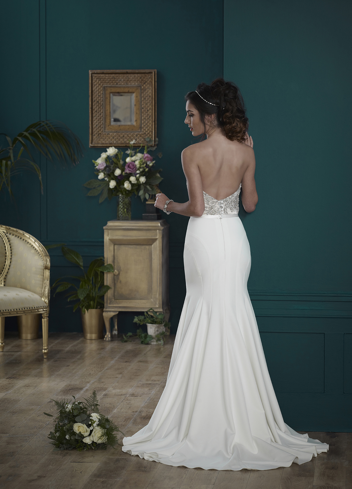 Nicola Anne Bridal Warwick Back 1 RT - Nicola Anne - Handmade Couture Wedding Dresses Nicola Anne Bridal Warwick Back 1 RT