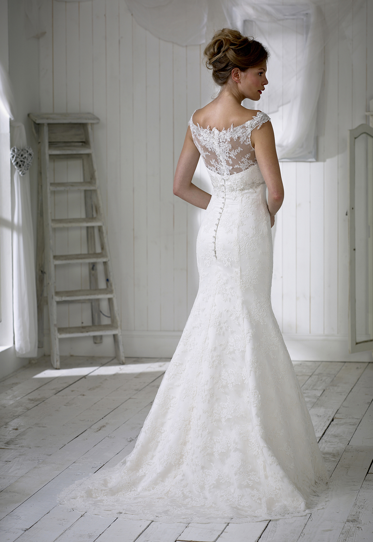 Venetian Back 100 - Nicola Anne - Handmade Couture Wedding Dresses Venetian Back 100