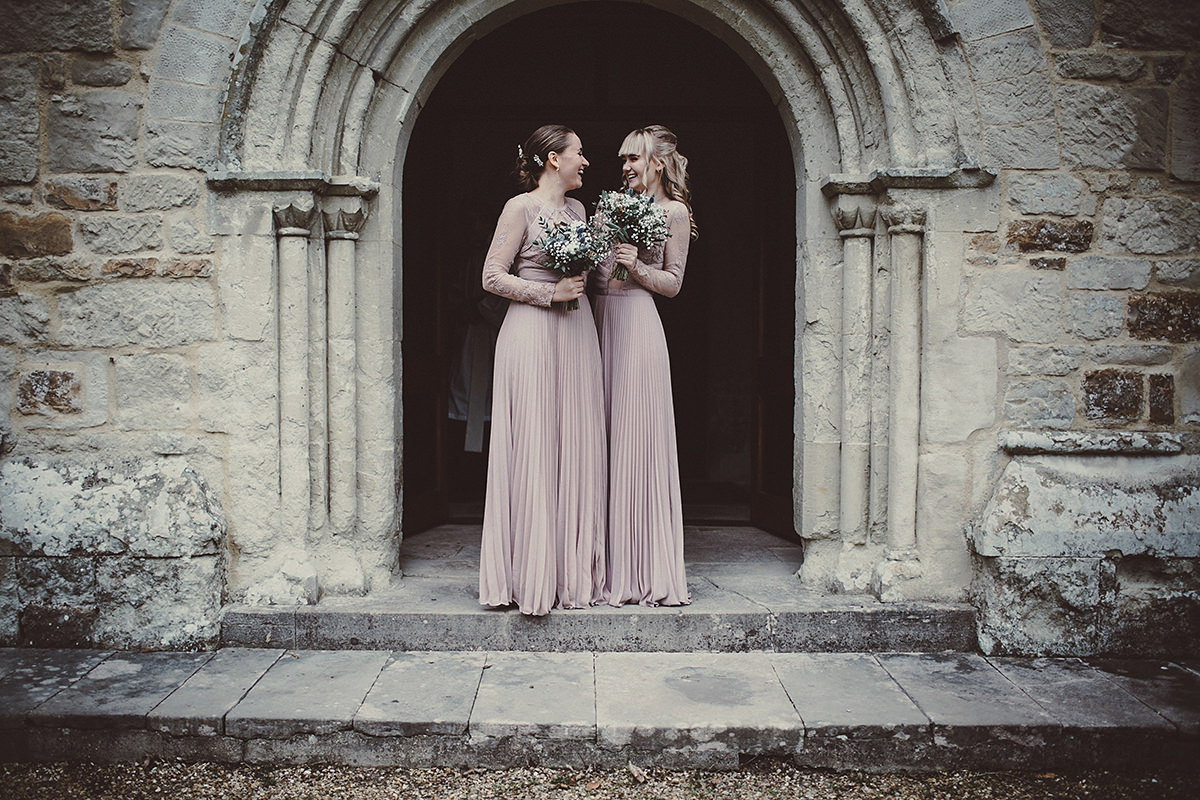 augusta jones isle of wight wedding 15 1 - A Classic Augusta Jones Gown for a Winter Wedding on the Isle Of Wight augusta jones isle of wight wedding 15 1