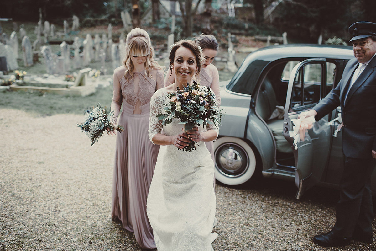 augusta jones isle of wight wedding 18 1 - A Classic Augusta Jones Gown for a Winter Wedding on the Isle Of Wight augusta jones isle of wight wedding 18 1
