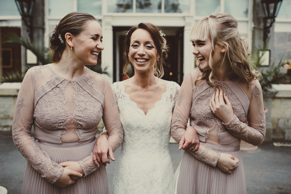 A Classic Augusta Jones Gown for a Winter Wedding on the Isle Of Wight