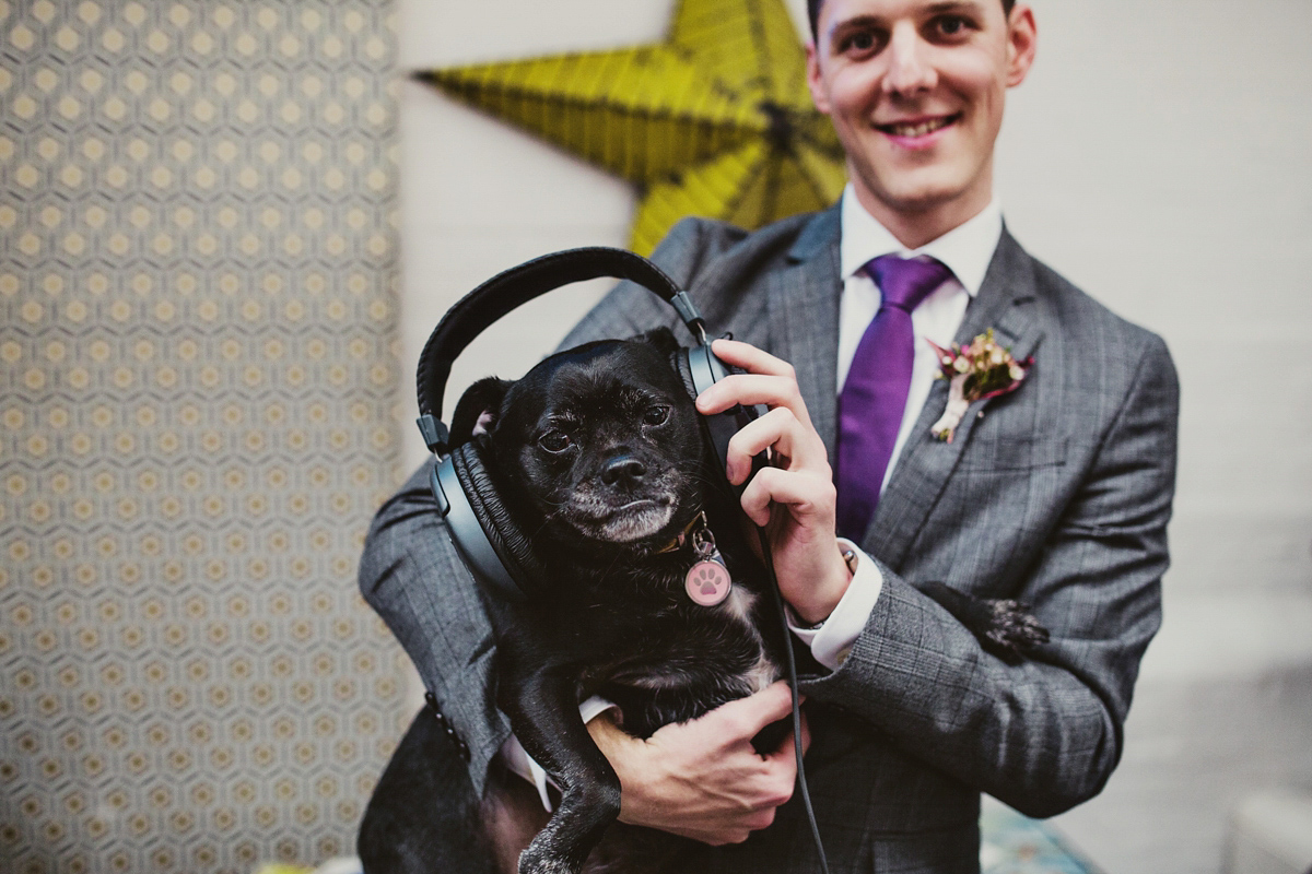 charlie brear dog friendly colourful warehouse wedding 54 1