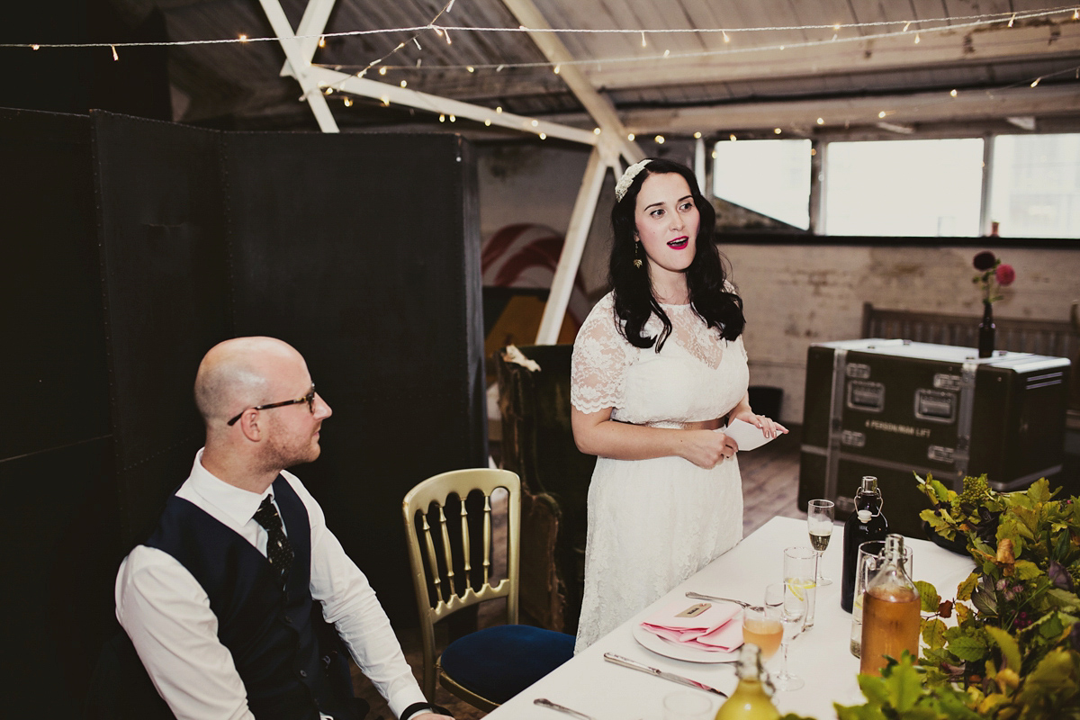 charlie brear dog friendly colourful warehouse wedding 64 1