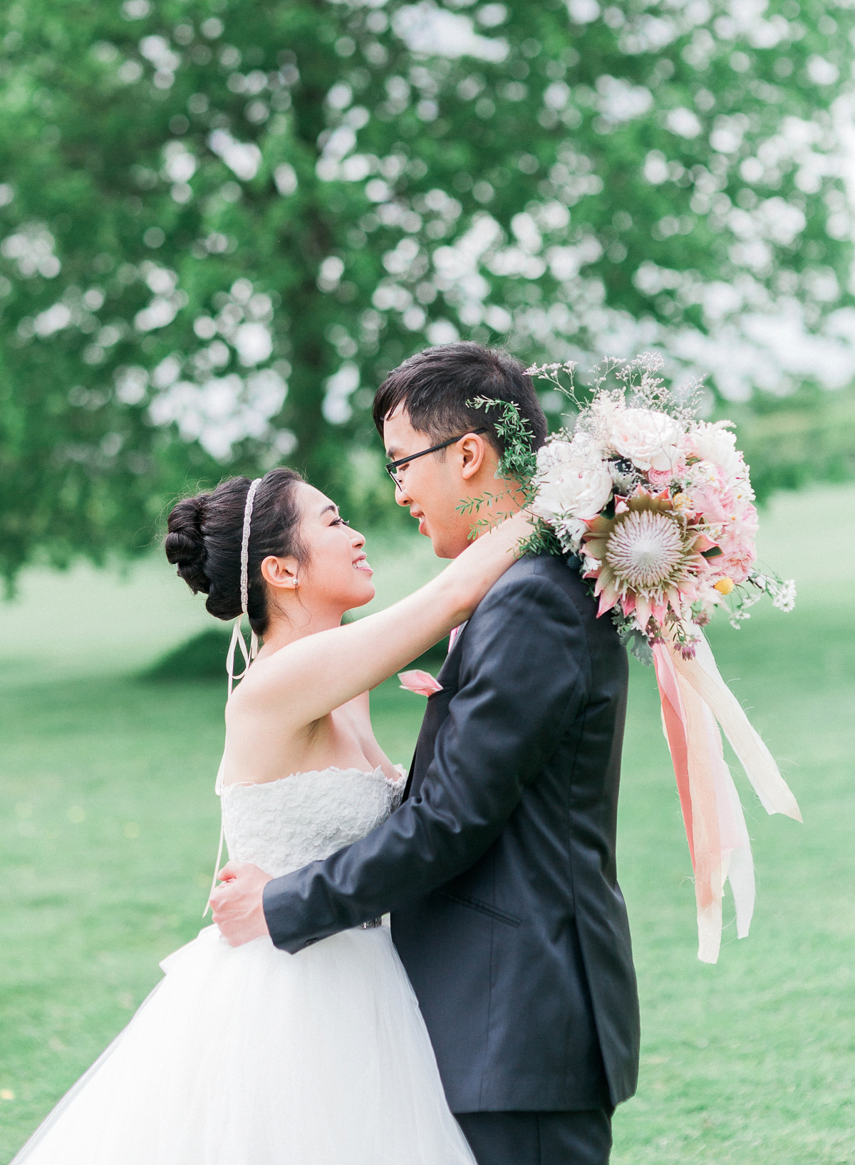 elegant romantic malaysian chinese fusion wedding 19 1