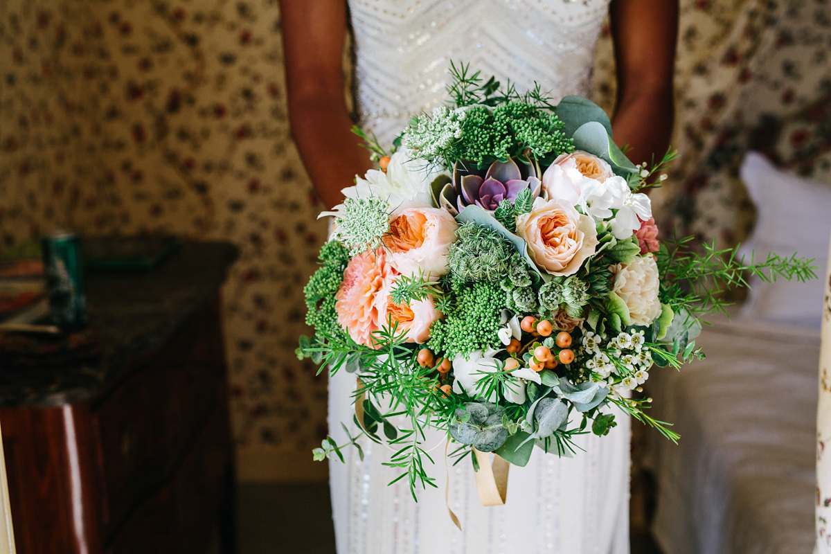 glamorous jenny packham french chateau wedding 15 1