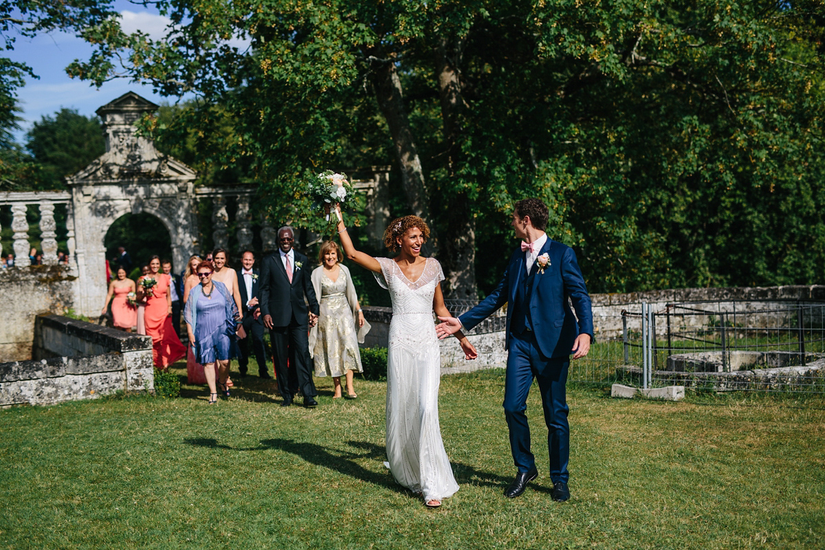 glamorous jenny packham french chateau wedding 25 1