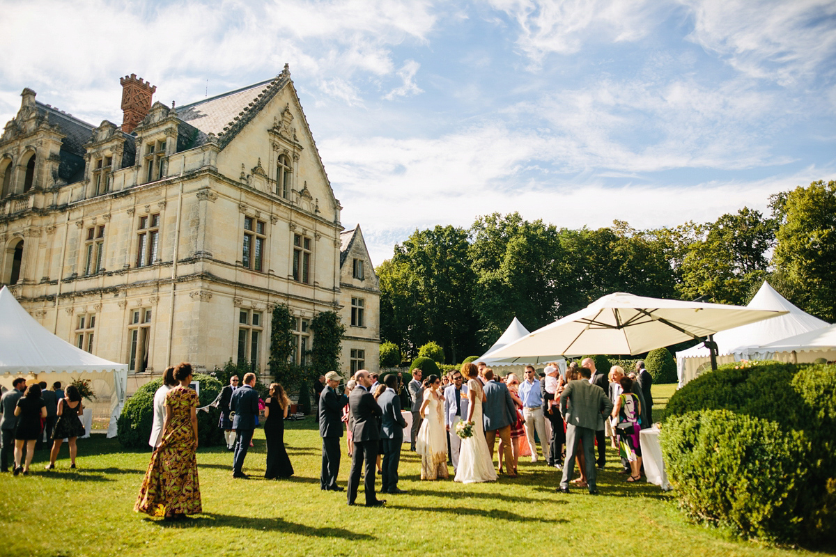 glamorous jenny packham french chateau wedding 28 1